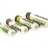 4 kpl Ladattavat paristot AAA 2700 mAh