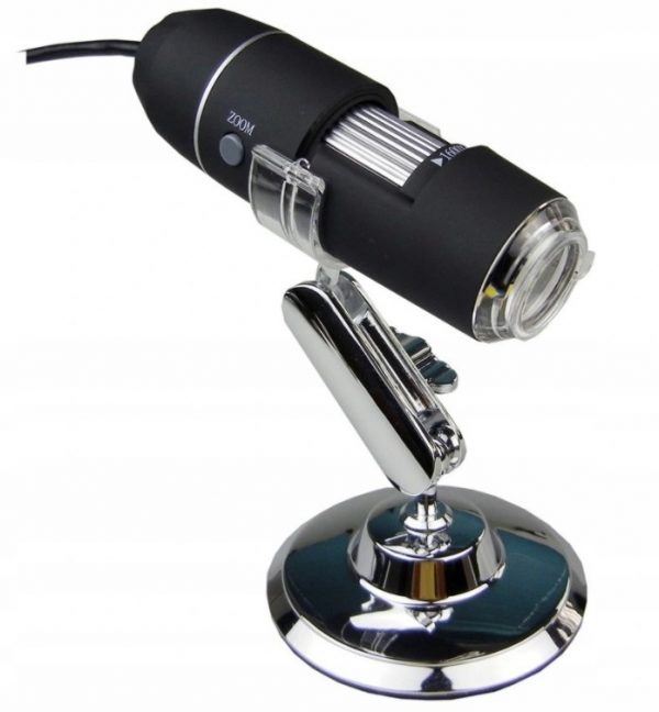 Digitaalinen Mikroskooppi 1600X suurennus zoomilla, Full-HD, valo- ja videokuvaus