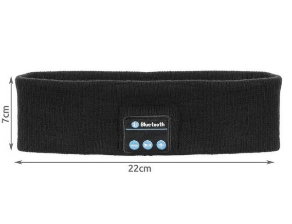 Bluetooth 5.0 pääpanta, kuulokkeet ja mikrofoni, ladattava akku