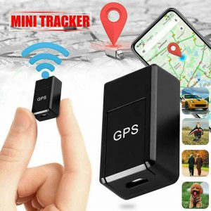 Mini GPS-seurantalaite mikrofonilla, ladattava akku