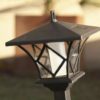 LED-puutarhalyhty, aurinkopaneeli, ladattava akku, hämärätunnistin - Image 6