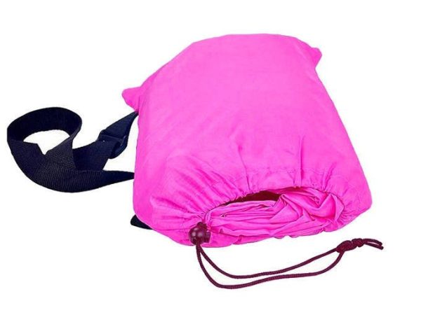 Lazybag ilmasohva 220 cm x 70 cm pinkki - Image 4