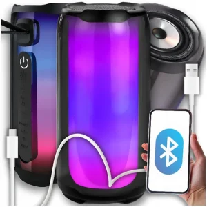Kannettava Bluetooth-kaiutin RGB-valaistuksella