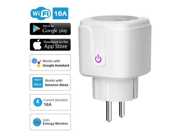 Älypistorasia WiFi-ajastin 16A - Image 2