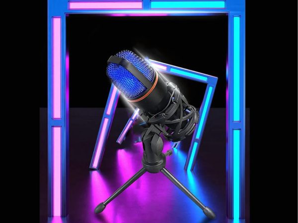 USB-Studiomikrofoni RGB-valaistuksella - Image 5