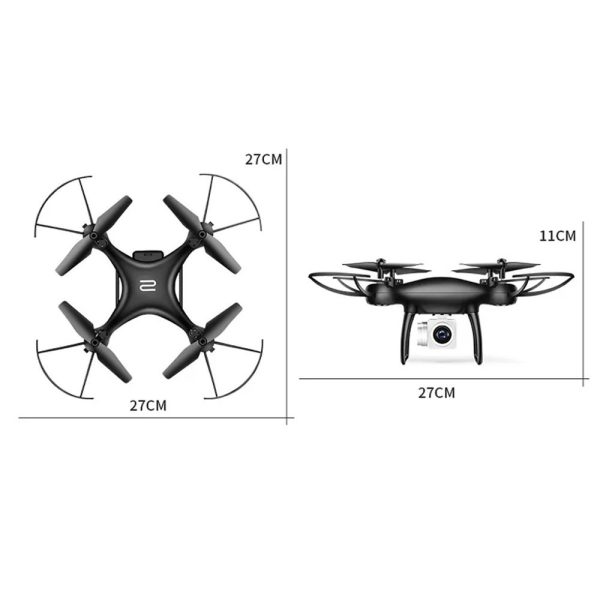 8S WiFi Drone – HD-kamera, 25 min lentoaika, 200 m kantama - Image 5