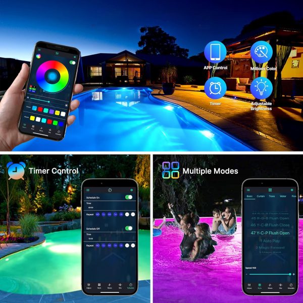AquaBeat Älykäs RGB-allasvalo - Image 6