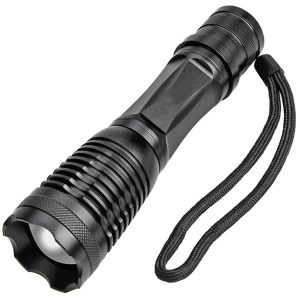 LED-taskulamppu – Zoom, 800 m kantama, ladattava