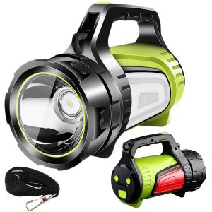Ladattava LED-taskulamppu / Varavirtalähde