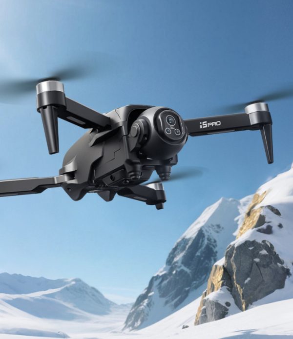 i5 PRO -drone – 4K-kaksoiskamera, esteiden väistö, 2 akkua - Image 2