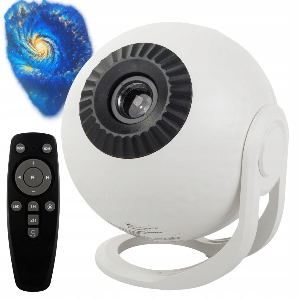 GALAXY 4K -Projektori – Tähtiprojektori ja LED-yövalo kaukosäätimellä