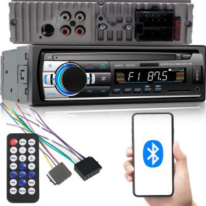 Autoradio Bluetooth USB AUX SD 1-DIN 4 X 60 W