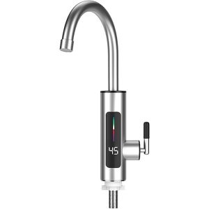 Vedenlämmitin-hana, 3000 W, lämmintä vettä kylmävesijohdosta