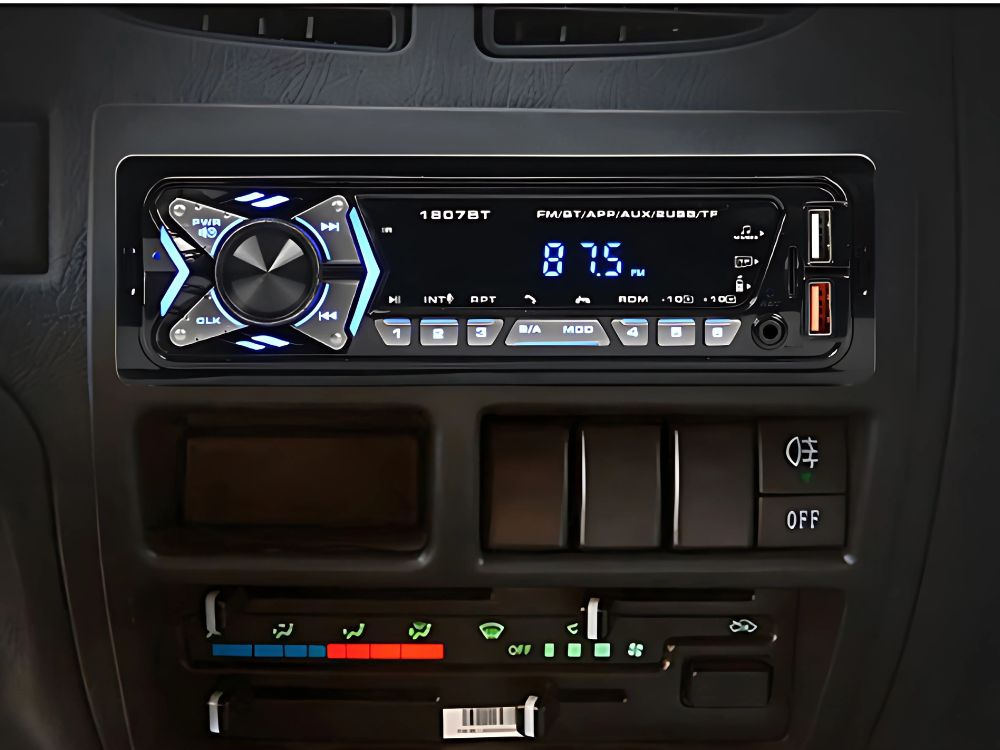 Autoradio Bluetooth USB AUX SD 1-DIN 4 X 25 W - Image 6