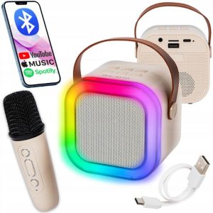 Langaton Karaoke-setti mikrofonilla ja RGB-kaiuttimella23