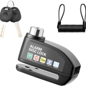 Pyörän levyjarrulukko hälytyksellä – 110 dB