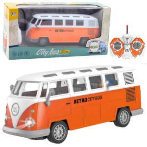 RETRO CITY BUS – Kauko-ohjattava RC-bussi klassisella designilla