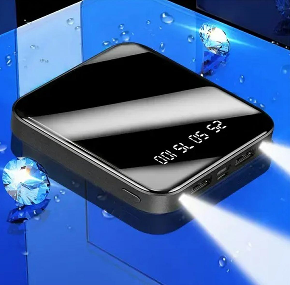 Taskuvirtapankki 4800 mAh – musta - Image 4