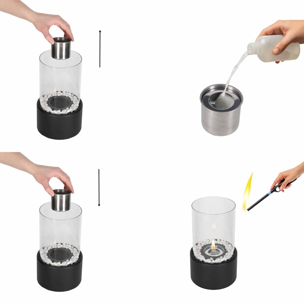 Pystymallinen bioetanolitakka pöydälle – savuton - Image 8