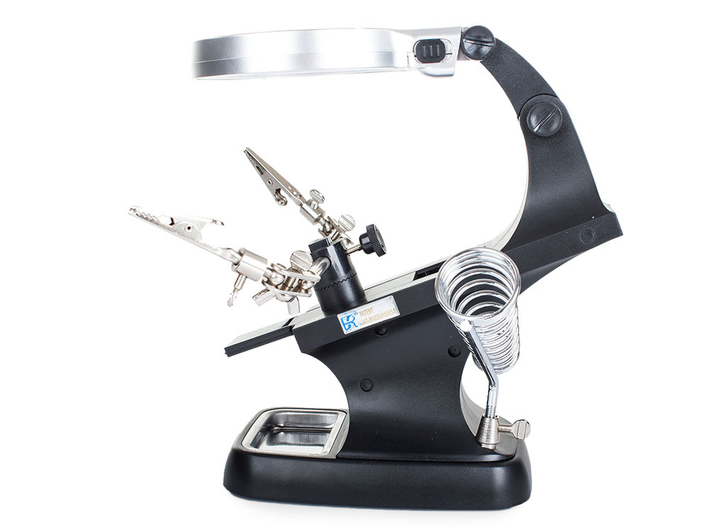 Kolmas käsi suurennuslasilla ja 10 LED-valolla – 3x / 4,5x - Image 8