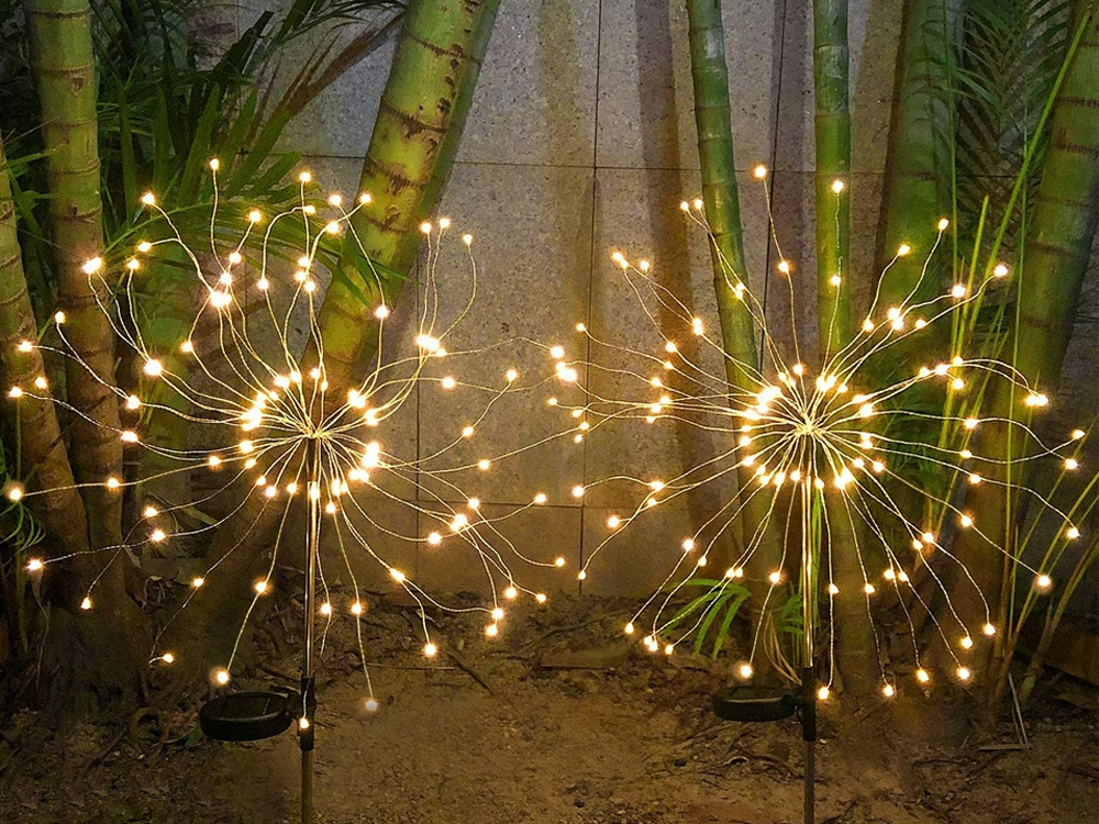 2 kpl Aurinkokäyttöiset LED-puutarhavalot maapiikillä - Image 3