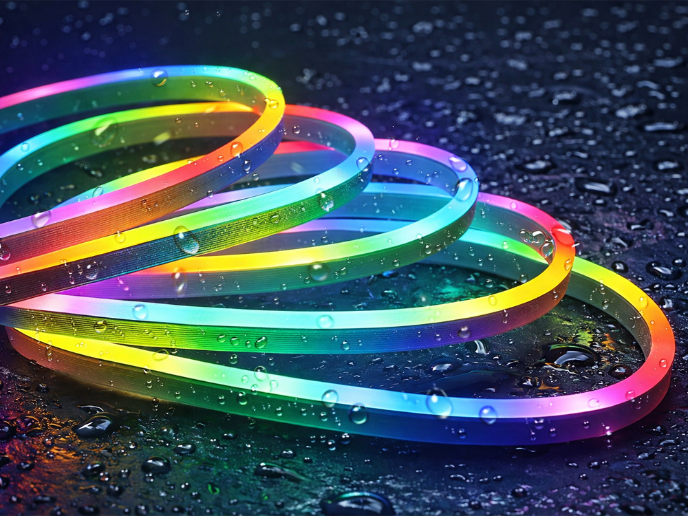 10 m RGB Neon LED -valonauha – Bluetooth, sovellus ja kaukosäädin - Image 5