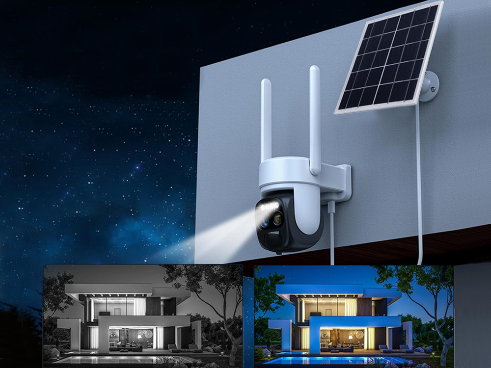 4G SIM Aurinko-käyttöinen valvontakemera – pyörivä PTZ, 10X ZOOM, IP66 - Image 5