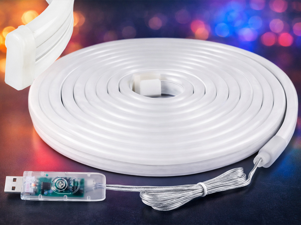 10 m RGB Neon LED -valonauha – Bluetooth, sovellus ja kaukosäädin - Image 6