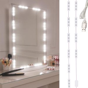 LED-peilivalot  – 10 kpl, 3 valonsävyä (USB)