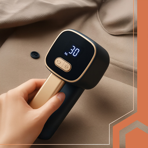 Nukanpoistaja vaatteille ja tekstiileille LCD-näytöllä - Image 3