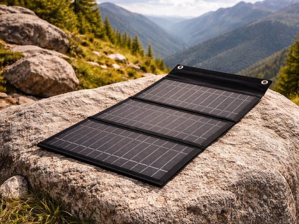 Taitettava 20W aurinkopaneeli USB-laturilla – kannettava aurinkolaturi - Image 6
