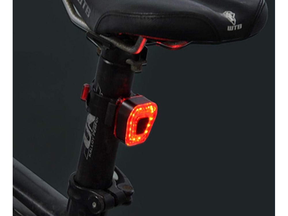 Polkupyörän takavalo 14 LED – ladattava USB-valo - Image 8