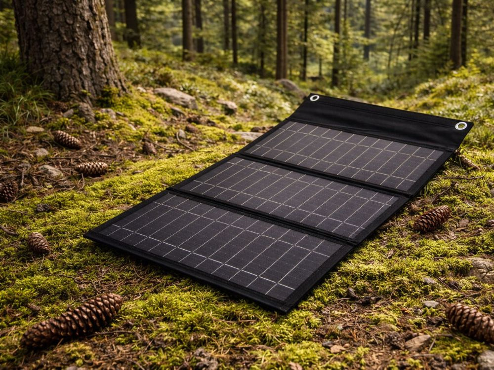 Taitettava 20W aurinkopaneeli USB-laturilla – kannettava aurinkolaturi - Image 8