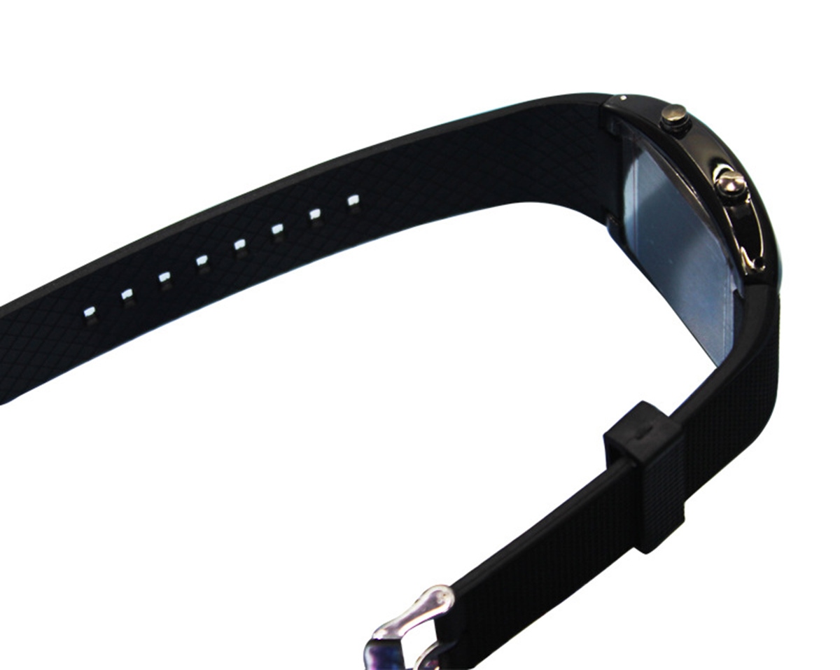 LED-kello F1 – futuristinen binaarikello sinisellä taustavalolla - Image 3