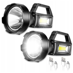 COB LED -valonheitin powerbank-toiminnolla