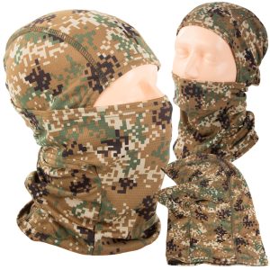Hengittävä sotilastyylinen kasvosuoja