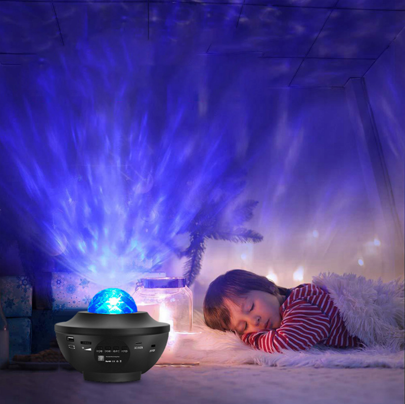 Tähtiprojektori – LED-valaisin, Bluetooth-kaiutin ja kaukosäädin - Image 4