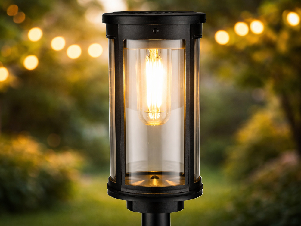 Aurinko-käyttöinen LED-puutarhavalaisin – lämmin valo, IP65 - Image 8