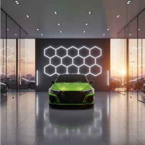 Hexagon 14L LED-valaisinsarja 570 W 523 × 301 cm – 6500 K