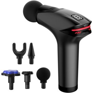 Hierontavasara – 5 hierontapäätä, 8 nopeustasoa, USB-C ladattava