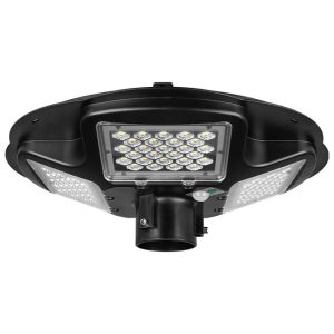 LED-aurinko-käyttöinen puutarha- ja katuvalaisin 200 W – 10 000 lm, liiketunnistin, IP65