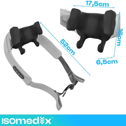 Shiatsu niskahieroja langaton – lämmitys-toiminto, USB-C, 22,2 W - Image 10