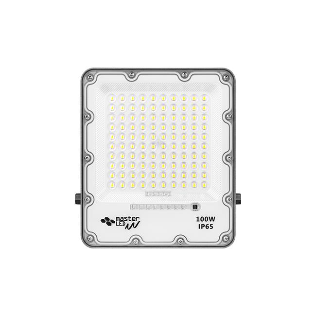 Aurinkokenno-valaisin 100 W LED 4500 K – IP65, kaukosäädin ja hämärätunnistin - Image 3