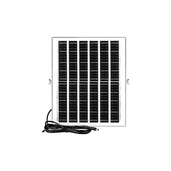 Aurinkokenno-valaisin 100 W LED 4500 K – IP65, kaukosäädin ja hämärätunnistin - Image 5