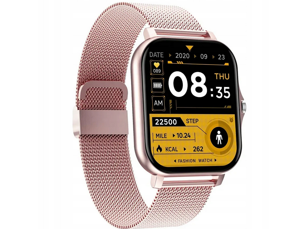 Älykello Bluetooth-puheluilla, sykemittarilla ja SpO₂-mittauksella – 2 ranneketta - Image 8