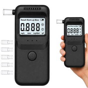 Digitaalinen alkometri LCD-näytöllä