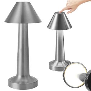 Langaton LED-pöytälamppu kosketus-toiminnolla – 3 valonsävyä