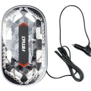 LED-huomiovalo 33 cm magneetti-kiinnityksellä, 12/24 V – AMiO