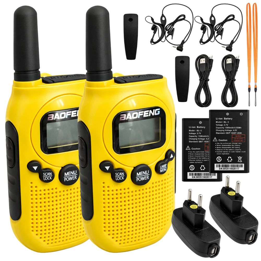 Baofeng BF-T6 radiopuhelimet 2 kpl – kantama 2 km