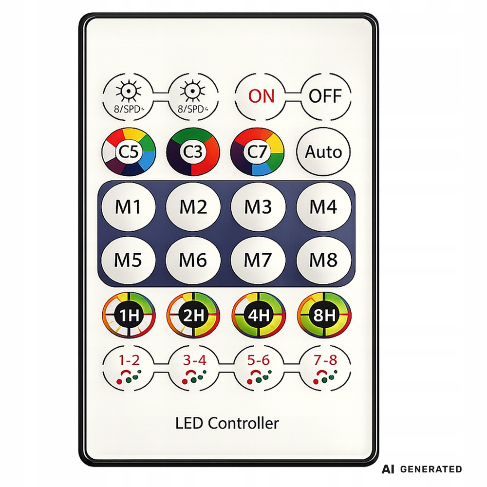 5 m RGB Neon LED -valonauha – Bluetooth, LotusLamp X -sovellus ja kaukosäädin - Image 10